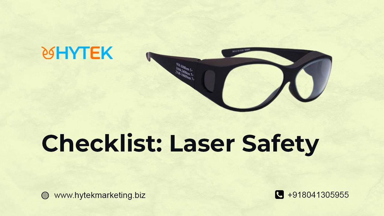 Checklist On Laser Safety